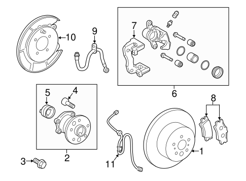 BRAKES/ANTI-LOCK BRAKES for 2007 Toyota Camry #2