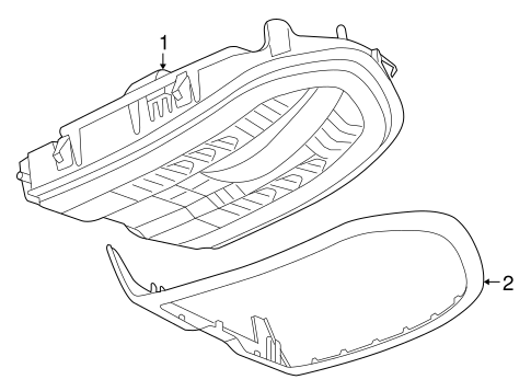 Panamera OVERHEAD CONSOLE