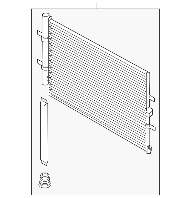 BK2Z-19712-A CONDENSER