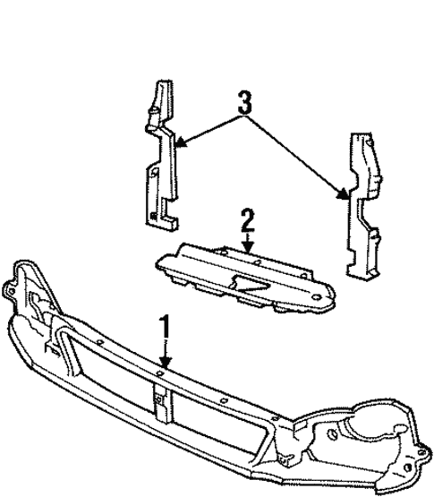 Front Panels for 2000 Ford Windstar #0