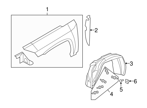Compass FENDER & COMPONENTS