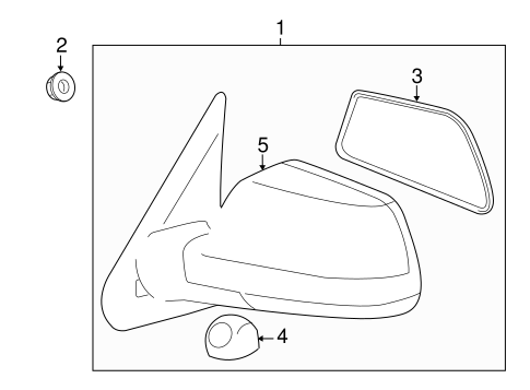 BODY/OUTSIDE MIRRORS for 2011 Toyota Sequoia #1