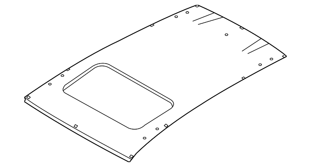 958-503-101-10-GRV Деталь ROOF PANEL
