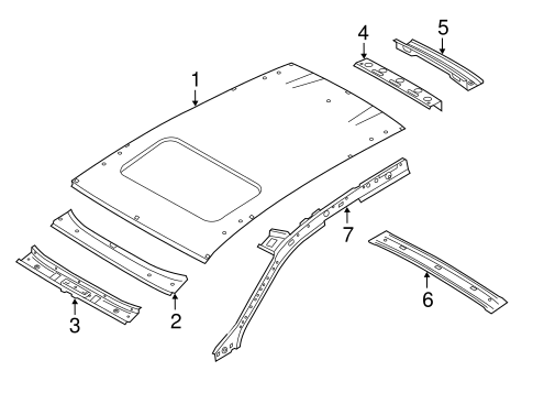Cayenne ROOF & COMPONENTS 2
