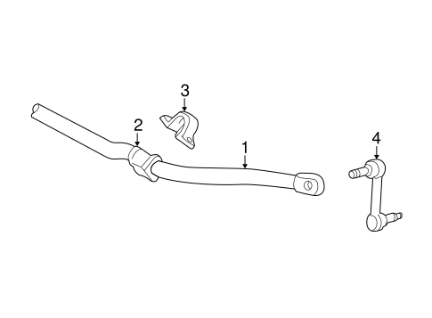 LS STABILIZER BAR & COMPONENTS