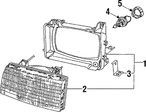 9000 BULBS - CHASSIS