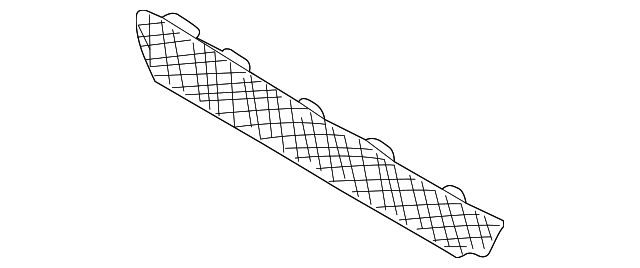 YS4Z-17B814-BA Деталь GRILLE