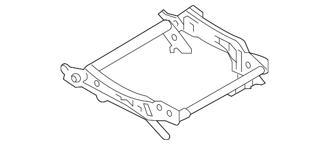 31446451 Деталь SEAT FRAME, RIGHT