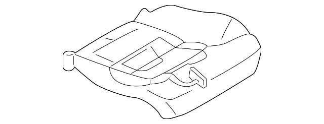31377254 Деталь SEAT CUSHION PAD, RIGHT