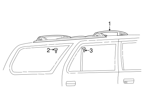 BODY/LUGGAGE CARRIER for 1997 Toyota 4Runner #2