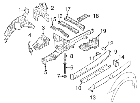 Body/Structural Components & Rails for 2017 Ford Transit-350 HD #1