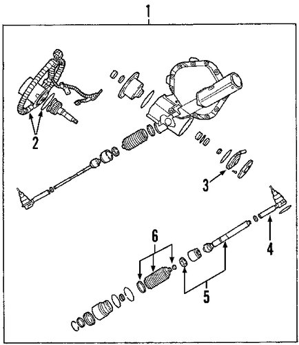 Silverado 2500 HD STEERING GEAR & LINKAGE 2 3