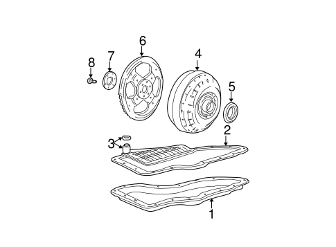 Engine/Transaxle Parts for 2001 Ford Taurus #2
