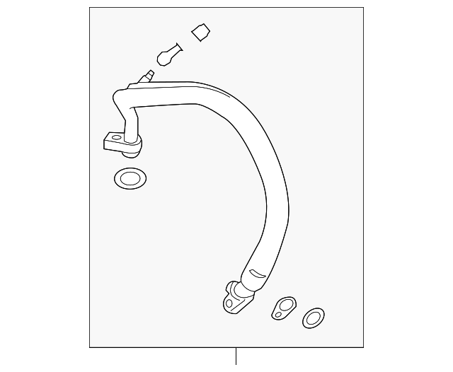 DG9Z-19D742-L Деталь AC HOSE