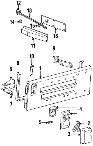 Wrangler GATE & HARDWARE