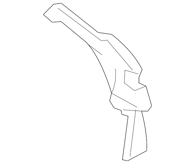 YS4Z-7441055-AA Деталь CORNER REINF, LEFT