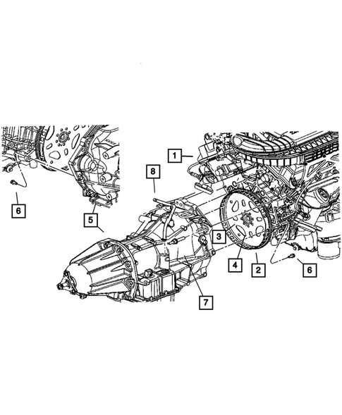Transaxle Assembly for 2006 Dodge Charger #7