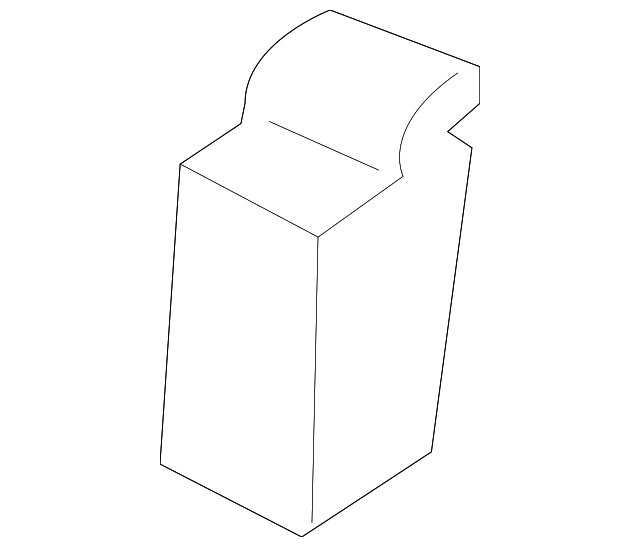 C2Z7424 BUMPER COVER PAD