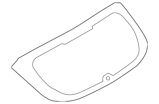 CP9Z-5442006-A Деталь BACK GLASS