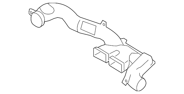 32007947 Деталь VENT DUCT, LEFT