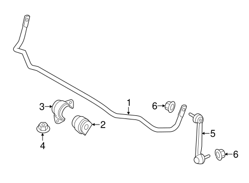 Stabilizer Bar & Components for 2018 BMW 440i xDrive Gran Coupe #0