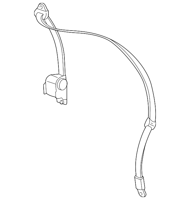 6L1Z-78611B68-AB Деталь RETRACTOR ASSY, RIGHT