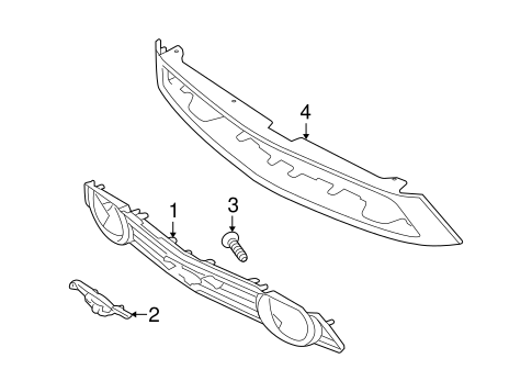 Mustang GRILLE & COMPONENTS