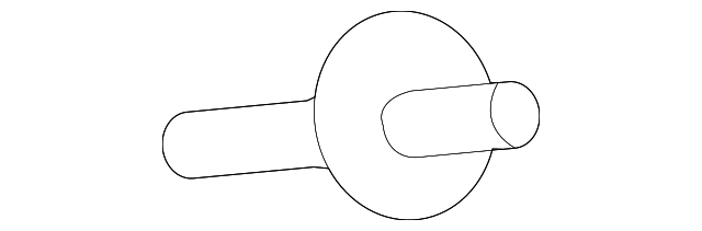 T2R10344 Деталь QUARTER GLASS STUD, LEFT