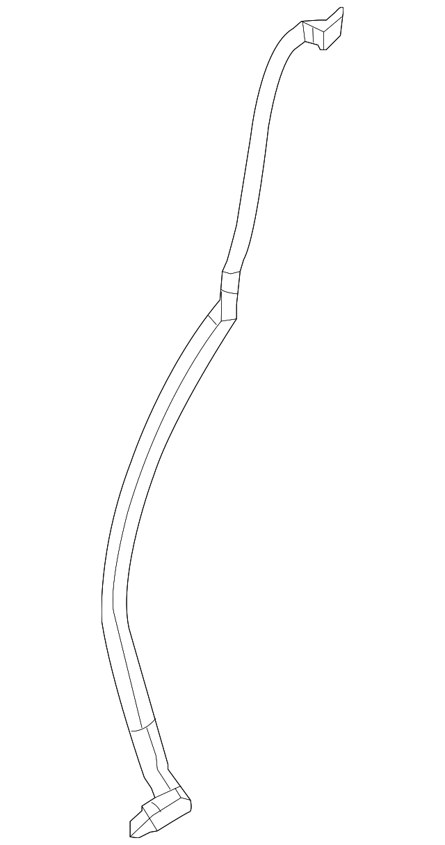AE9Z-7428125-A Деталь REAR W'STRIP, LEFT