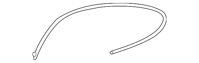 996-537-481-08 Деталь WEATHERSTRIP, LEFT