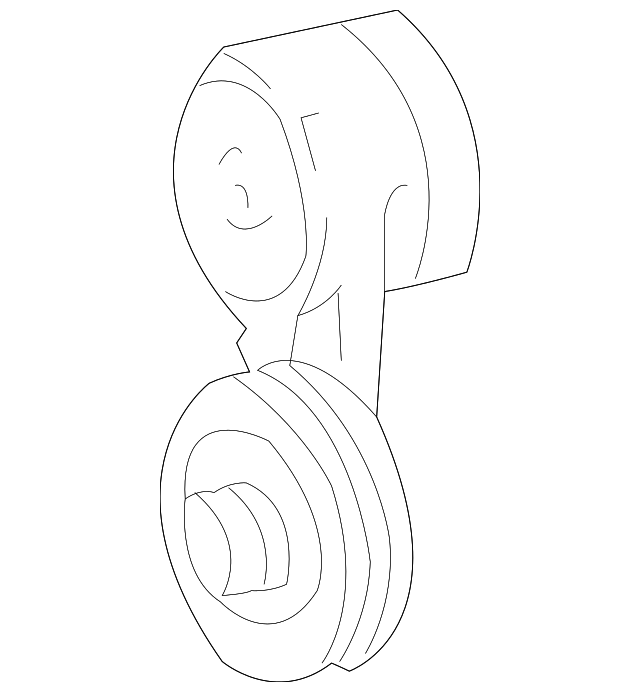2R3Z6B209BC Деталь BELT TENSIONER