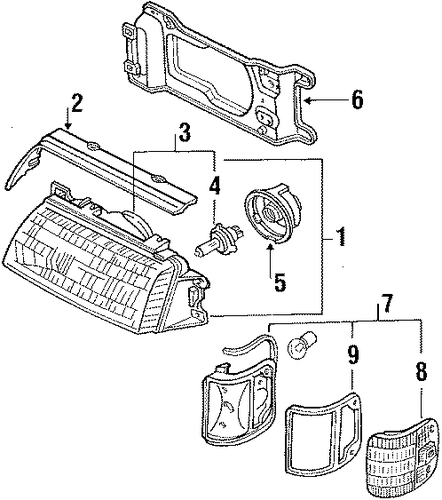 Tracer BULBS - CHASSIS