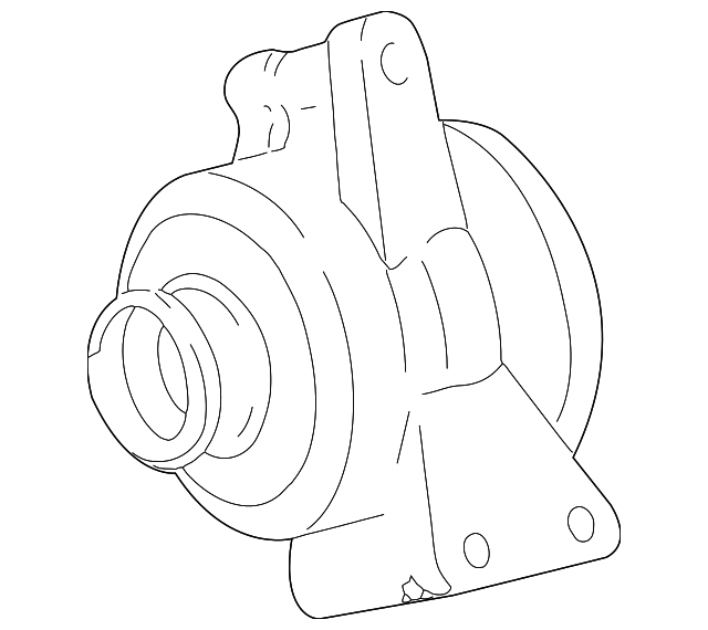 3W4Z10346BA Деталь ALTERNATOR
