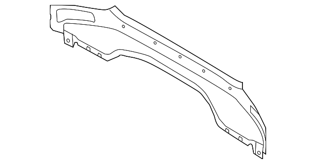 CP9Z-5440320-B Деталь REAR BODY PANEL