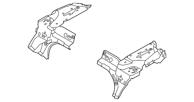 CP9Z-5446774-A Деталь PKG TRAY SUPPORT, RIGHT