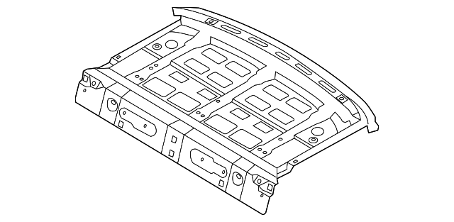 CP9Z-5446506-A Деталь PKG TRAY PANEL
