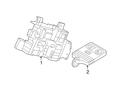 Electrical/Alarm System for 2010 Ford F-250 Super Duty #1