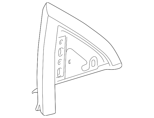 3R3Z63214A63AA Деталь MIRROR FILLER, LEFT
