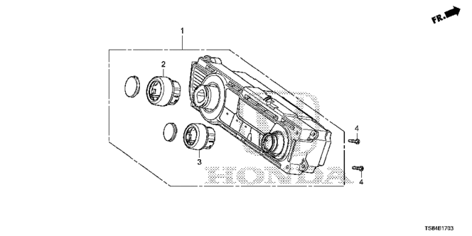 ELECTRICAL / EXHAUST / HEATER / FUEL/AUTO AIR CONDITIONER CONTROL ('13-) for 2013 Honda CIVIC COUPE #1