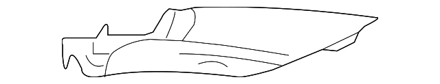 8G1Z-5429005-BC Деталь UPPER QTR TRIM, LEFT
