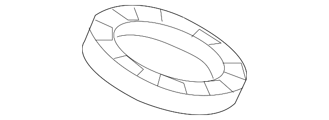 970-343-513-04 Деталь LOWER SPACER, LEFT