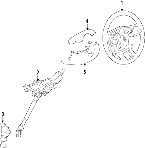Discovery Sport STEERING COLUMN