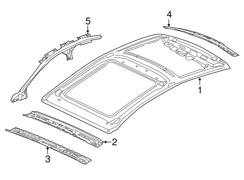 MKZ ROOF & COMPONENTS 3