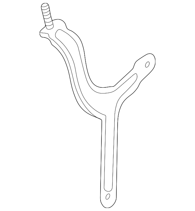 XR81890 Деталь AIR TUBE MOUNT BRACKET