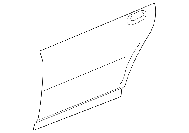 22643607 Деталь OUTER PANEL, LEFT