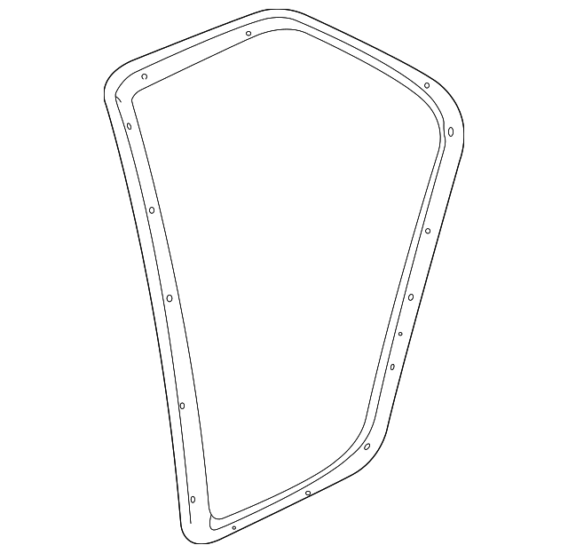 15147500 Деталь WEATHERSTRIP, LEFT