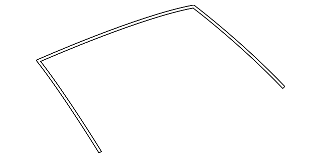 22715250 Деталь UPPER MOLDING