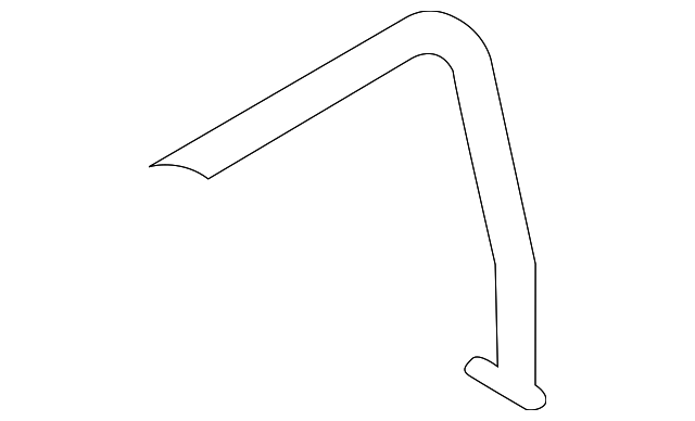 56052352AD Деталь ROLL BAR, RIGHT