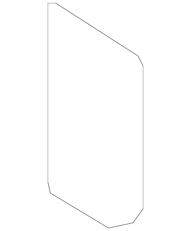BK3Z-6129396-FA Деталь CORNER MOLDING, RIGHT