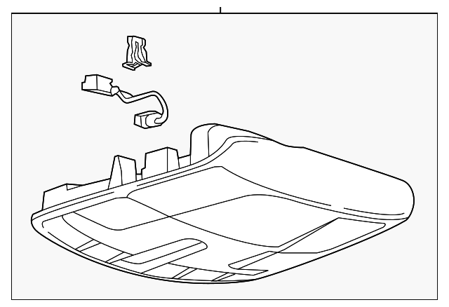 DP5Z-54519A70-FD Деталь OVERHEAD CONSOLE